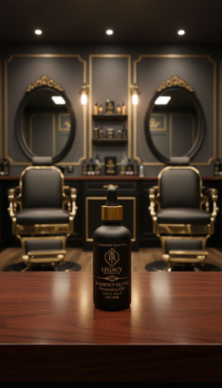 Legacy Reserve Barber’s Blend Hair & Beard Grooming Oil
