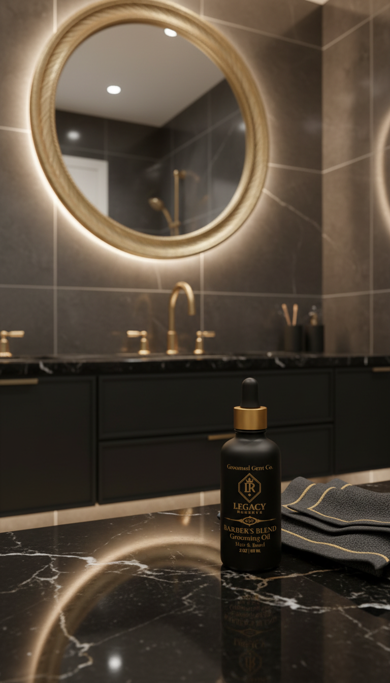 Legacy Reserve Barber’s Blend Hair & Beard Grooming Oil